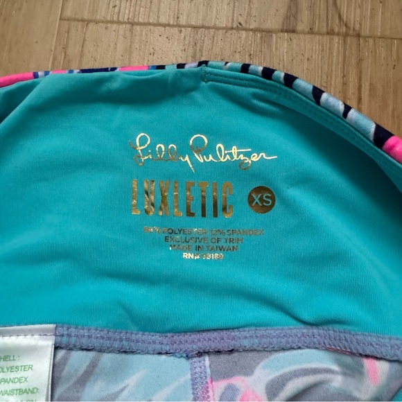 Lilly Pulitzer Weekender Leggings Multi Garden Get Away - Picture 3 of 7